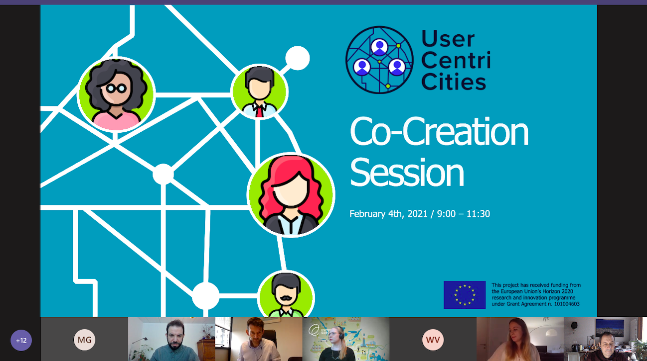Co-Creation Session Screenshot