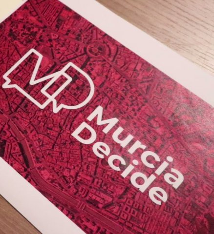 Style and Logo of the MurciaDecide communication campaign.