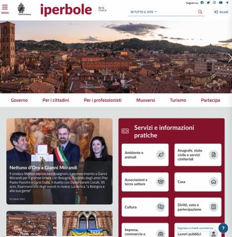 Rete Civica Home Page